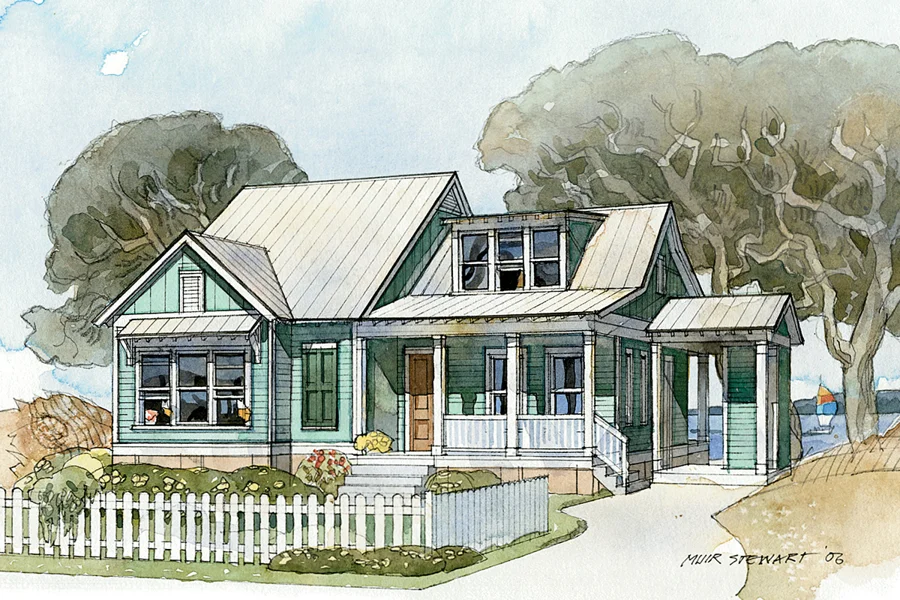 Coastal Living House Plans | Beach House Floor Plans